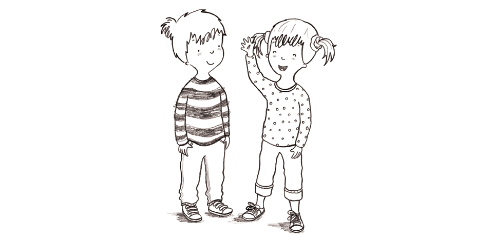Topsy And Tim Coloring Pages For Kids