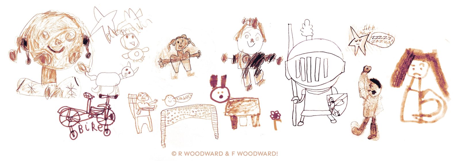 The drawings of Antonia's children